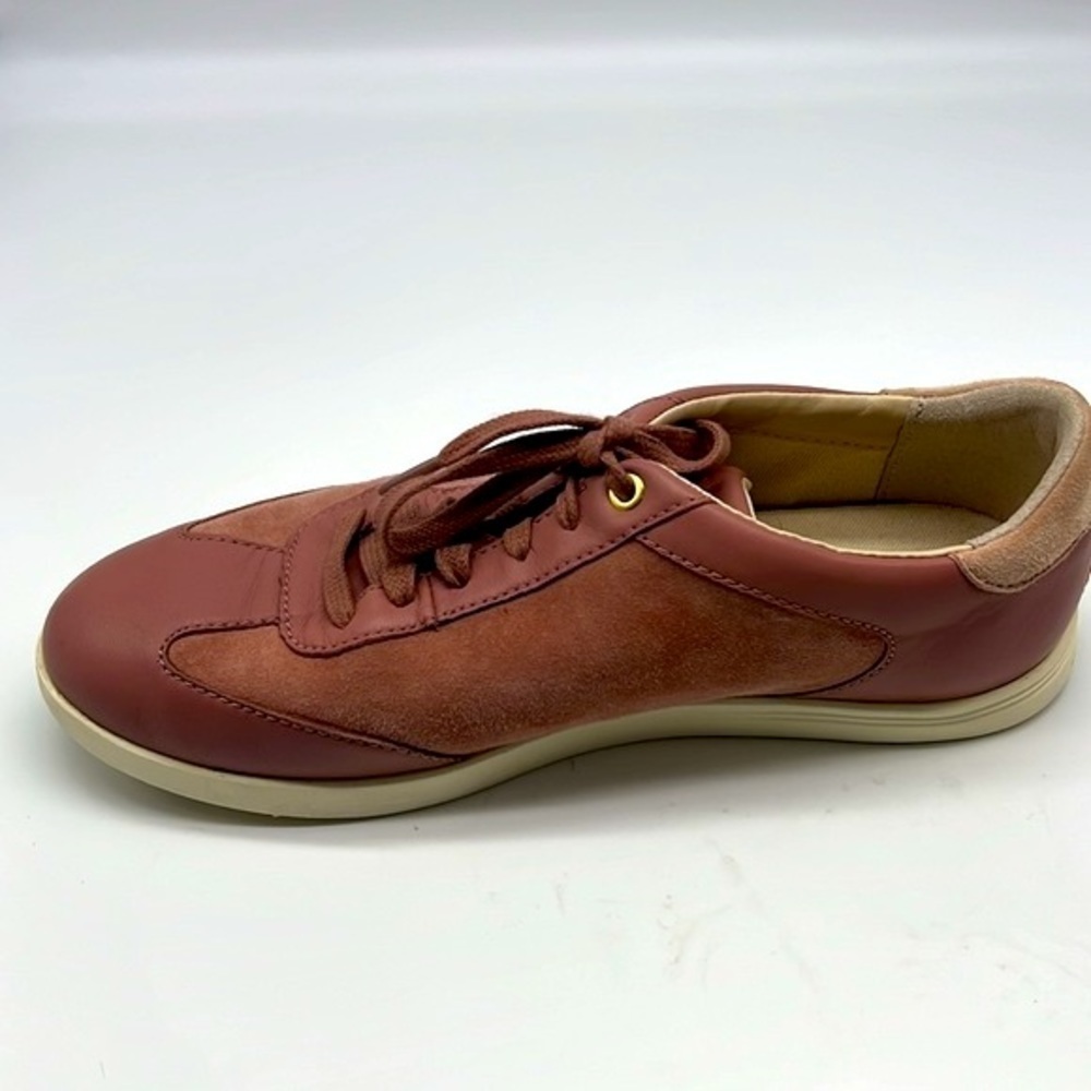 Cole Haan - Burlwood Grand Crosscourt Turf Suede Leather Sneakers Size 8 - Picture 8 of 16